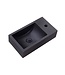Toiletfontein Zwart Kraangat Links Quartz Recto 40x22x10cm