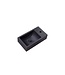 Fontein Mat Zwart Quartz Recto Mini 36,5x18x9 cm kraangat Rechts