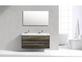 SaniPro Badkamermeubel Compact 120cm Greeploos Century Oak 120x38x56 cm