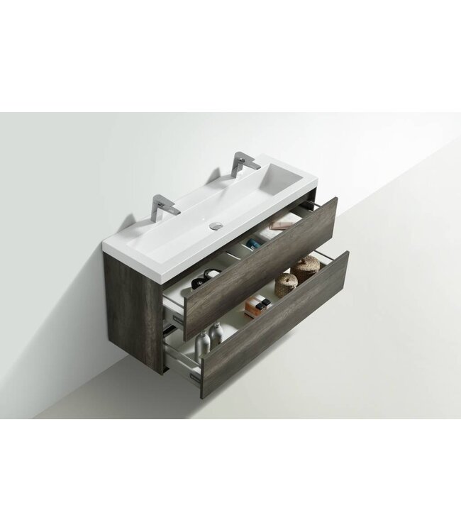 SaniPro Badkamermeubel Compact 120cm Greeploos Century Oak 120x38x56 cm