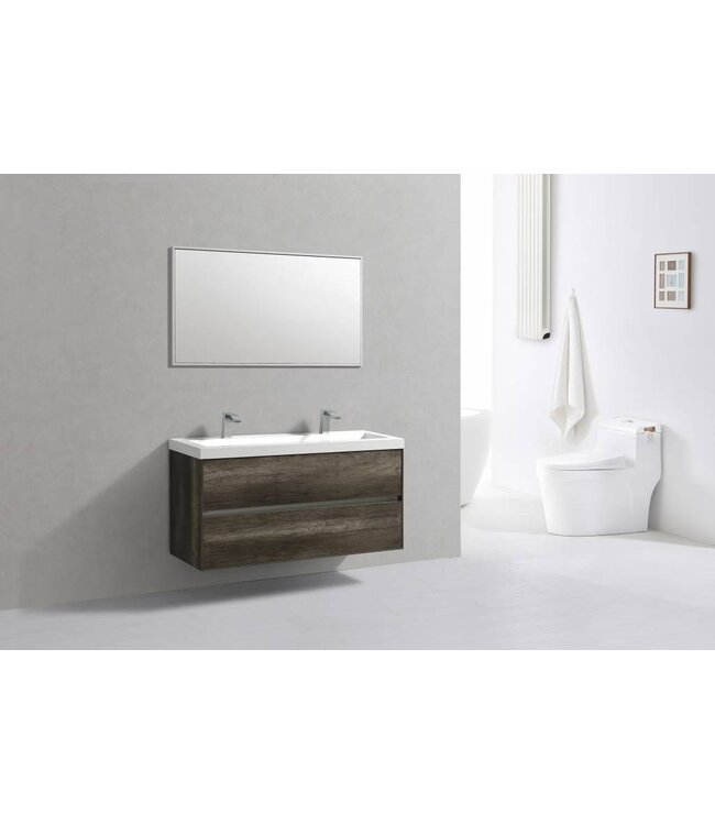 SaniPro Badkamermeubel Compact 120cm Greeploos Century Oak 120x38x56 cm