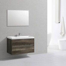 SaniPro Badkamermeubel Compact 100cm Greeploos Century Oak 100x38x56 cm