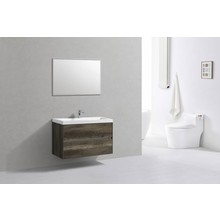 SaniPro Badkamermeubel Compact 100cm Greeploos Century Oak 100x38x56 cm