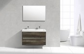 SaniPro Badkamermeubel Compact 100cm Greeploos Century Oak 100x38x56 cm SaniPro Badkamermeubel Compact 100cm Greeploos Century Oak 100x38x56 cm