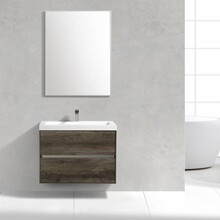 SaniPro Badkamermeubel Compact 80cm Greeploos Century Oak 80x38x56 cm