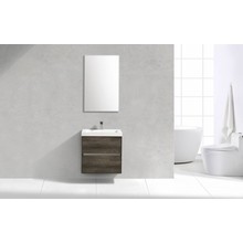 SaniPro Badkamermeubel Compact 60cm Greeploos Century Oak 60x38x56 cm