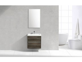 SaniPro Badkamermeubel Compact 60cm Greeploos Century Oak 60x38x56 cm