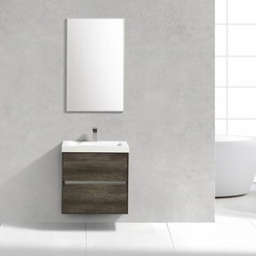 SaniPro Badkamermeubel Compact 60cm Greeploos Century Oak 60x38x56 cm