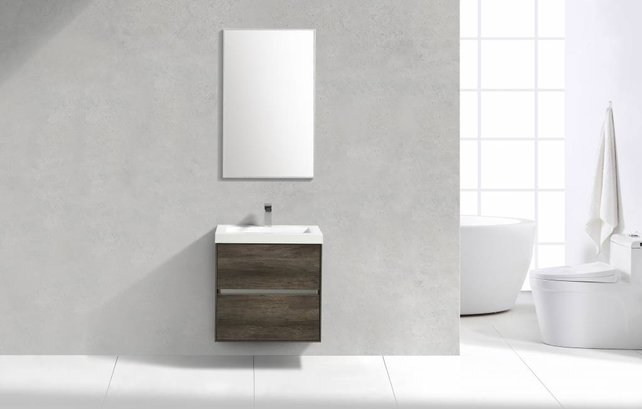 SaniPro Badkamermeubel Compact 60cm Greeploos Century Oak 60x38x56 cm