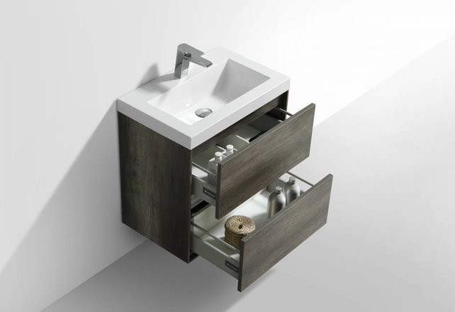 SaniPro Badkamermeubel Compact 60cm Greeploos Century Oak 60x38x56 cm