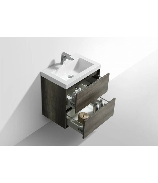 SANI-SUPPLY SaniPro Badkamermeubel Compact 60cm Greeploos Century Oak 60x38x56 cm