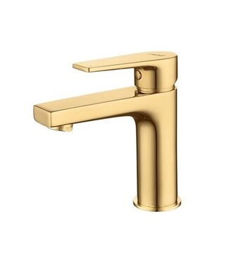 CREAVIT Creavit Sharp Wastafelkraan Laag Goud Mengkraan wastafel