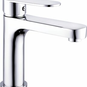 Creavit Aloni Wastafelkraan Laag Chroom Mengkraan Wastafel