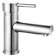 SaniPro Alesa Wastafelkraan Laag Chroom Mengkraan Wastafelmengkraan