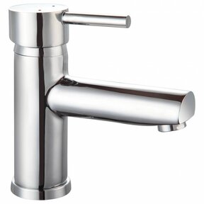 SaniPro Alesa Wastafelkraan Laag Chroom Mengkraan Wastafelmengkraan