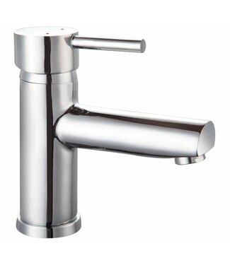 SANI-SUPPLY SaniPro Alesa Wastafelkraan Laag Chroom Mengkraan Wastafelmengkraan