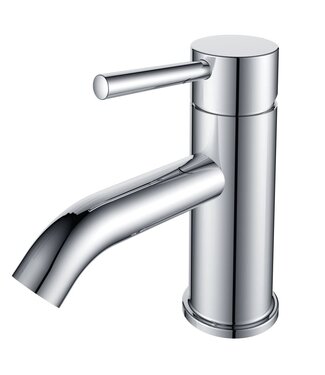 SANI-SUPPLY SaniPro Caral Wastafelkraan Laag Chroom Wastafelmengkraan Laag