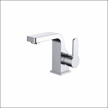 SaniPro Style Wastafelkraan Laag Chroom vierkant wastafelmengkraan