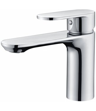 SANI-SUPPLY SaniPro Edge Wastafelkraan Laag Chroom Rond