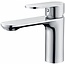 SaniPRO SaniPro Edge Wastafelkraan Laag Chroom Rond