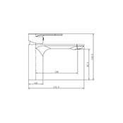 SaniPro Edge Wastafelkraan Laag Chroom Rond