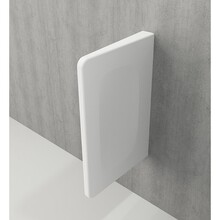 Scheidingswand Bocchi Taormina Schaamschot Mat Wit 73x47x7cm