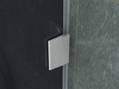 Aloni Rookglas Urinoir Schaamschot 90x40cm 8mm Veiligheidsglas Scheidingswand hoog CR-W001