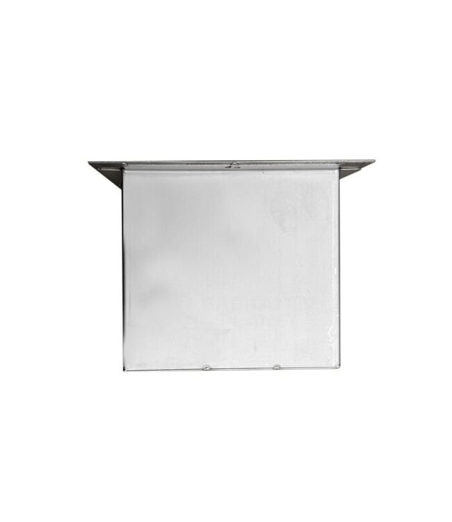 Toiletrolhouder Inbouw RVS Rolhouder 13,5x13x12 cm