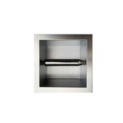 Toiletrolhouder Inbouw RVS Rolhouder 13,5x13x12 cm Toiletrolhouder Inbouw RVS Rolhouder 13,5x13x12 cm