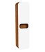 Design Badkamermeubel Set Pion Wit 120x85x53cm met Spiegel led verlichting en kolomkast 1 kraangat