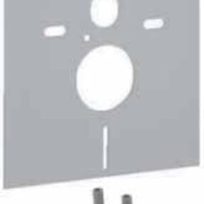WC geluidsisolatie set tbv hangtoilet