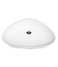 Waskom Solid Surface 63x42x14 cm Mat Wit Corona Ovaal