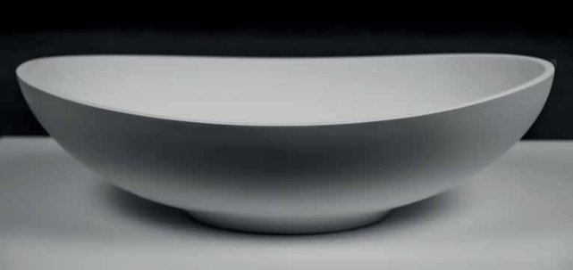 Waskom Solid Surface Mat Wit 16x33x57 Atlas