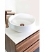 Waskom SUN Solid Surface Mat Wit 40x13 Rond