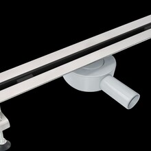 Douchegoot Insteekrooster 60cm Zwart Drain Design Rooster Creavit Aloni