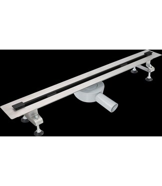 CREAVIT Douchegoot Insteekrooster 60cm Zwart Drain Design Rooster Creavit Aloni