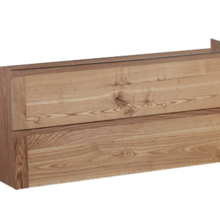 Onderkast 120cm Corpus Eiken SaniPro Wood Eiken 120x47x50 cm met twee lades softclose