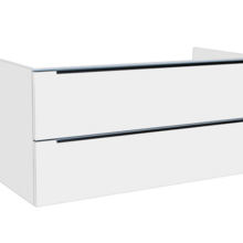 Wastafelonderkast Senza 120x47x50 cm Hoogglans Wit 2 Softclose lades