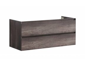 Onderkast 120cm Century Oak Korpus SaniPro Infinity en Front in het Verstek met greeplijst Korpus 120 x47x50 cm