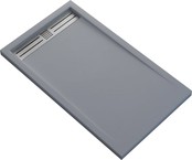 Douchevloer Grijs 140x90cm Composietsteen Douchebak 3cm Veroni Elite Stootvast Krasvrij Douchevloer Grijs 140x90cm Composietsteen Douchebak 3cm Veroni Elite Stootvast Krasvrij