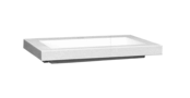Wastafel 80cm SaniPro Senza mineraalmarmer Hoogglans Wit met verdekte afvoer kraangaten 1 80x47x5 cm Wastafel 80cm SaniPro Senza mineraalmarmer Hoogglans Wit met verdekte afvoer kraangaten 1 80x47x5 cm