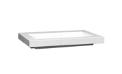 Wastafel 60cm SaniPro Senza Mineraalmarmer hoogglans Wit met verdekte afvoer kraangaten 1 60x47x5 cm Wastafel 60cm SaniPro Senza Mineraalmarmer hoogglans Wit met verdekte afvoer kraangaten 1 60x47x5 cm