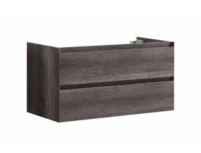 Onderkast 100cm Century Oak Korpus SaniPro Infinity en Front in het Verstek met greeplijst Korpus 100x47x50 cm