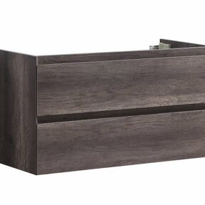 Onderkast 100cm Century Oak Korpus SaniPro Infinity en Front in het Verstek met greeplijst Korpus 100x47x50 cm