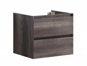 Onderkast 60cm Century Oak Korpus SaniPro Infinity en Front in het Verstek met greeplijst Korpus 60x47x50 cm