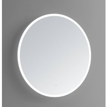 Badkamerspiegel Lara Rond 60x60cm 3 kleur instelbaar geintegreerde LED Touch schakelaar dimbaar spiegelverwarming