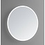 SaniPRO Badkamerspiegel Lara Rond 80x80cm 3 kleur instelbaar geintegreerde LED Touch schakelaar dimbaar spiegelverwarming