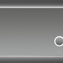 Rosie badkamerspiegel met make-up spiegel 120cm met LED verlichting en 3 kleur instelbaar & dimbaar met of zonder spiegelverwarming