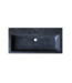 Wastafel Compact Stone 100x38x5 cm natuursteen 1 Kraangat zonder Overloop