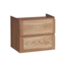 SaniPRO Onderkast 60cm Corpus Eiken SaniPro Wood Eiken 60x47x50 cm met twee lades softclose